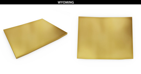 This belongs to the series of golden shapes from the US American