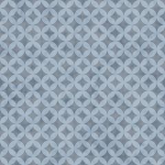 PrintBlue Interconnected Circles Tiles Pattern Repeat Background