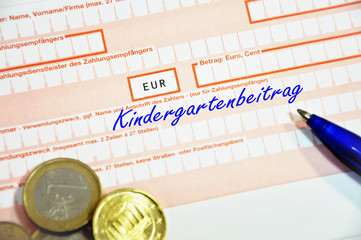 Kindergartenbeitrag