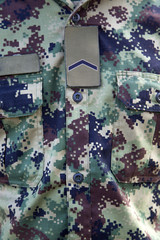 Military camouflage uniform