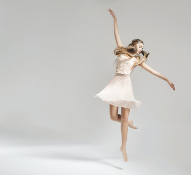 Pretty And Young Ballet Dancer