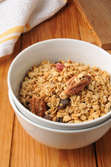 Healthy natural granola