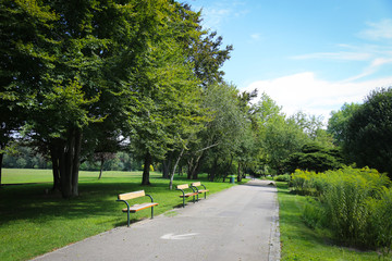 Obraz premium Donau Park Garden