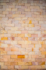 Unlimited endless seamless pattern of the  brick wall