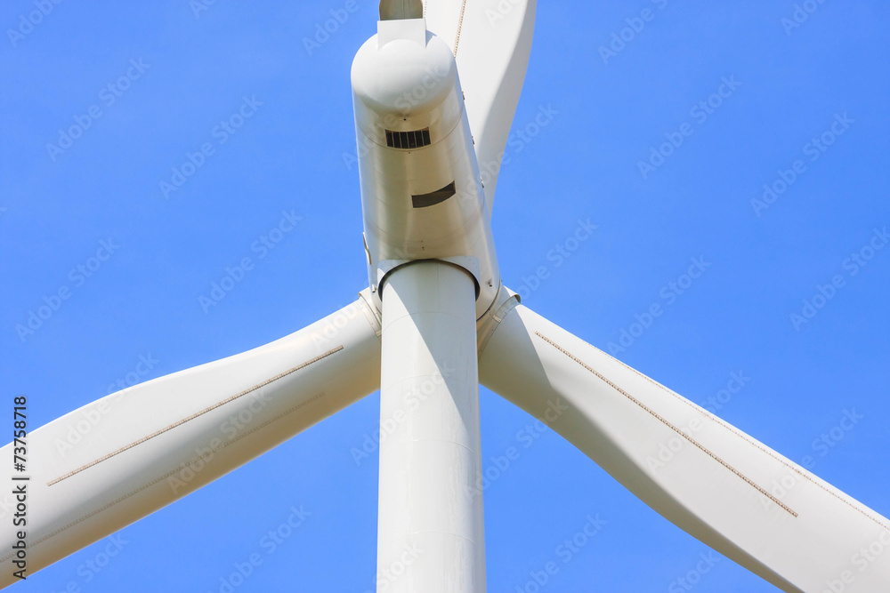 Wall mural wind turbine