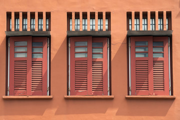 Chinatown windows