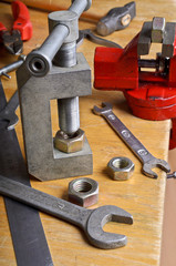 Device for threading into the nut