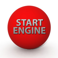 power circular icon on white background
