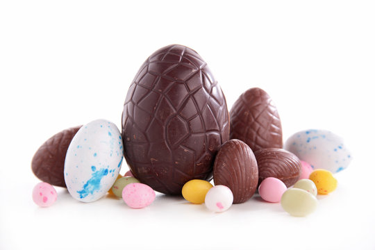 easter chocolate eggs