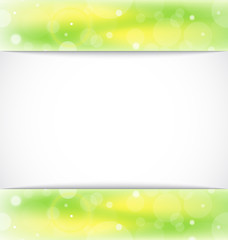 Eco light background with copy space