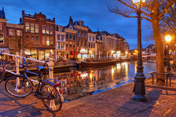 Fototapeta premium Leiden, Netherlands