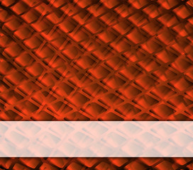 Grid orange background with place for text
