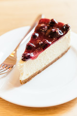 Blueberry cheese cake