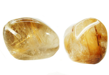 rutilated rock ctystal quartz geode geological crystals