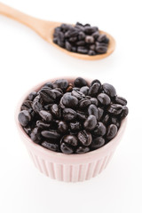 Coffee beans isolated on white background