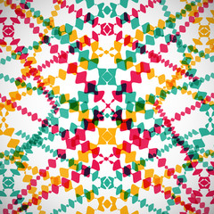 Abstract colored elegant pattern on the gray background