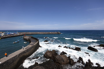 Puerto de la Cruz auf der Insel Teneriffa