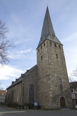 Fototapeta premium Kirche Sankt Georg in Hattingen, NRW, Deutschland