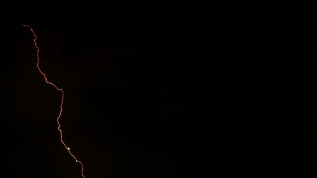 Real and natural lightning and thunder