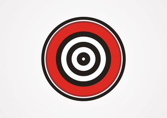 Target icon sport logo vector