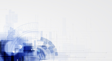 science futuristic internet high computer technology business