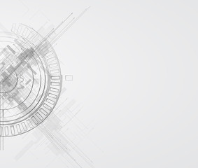 abstract technology background Business & development direction