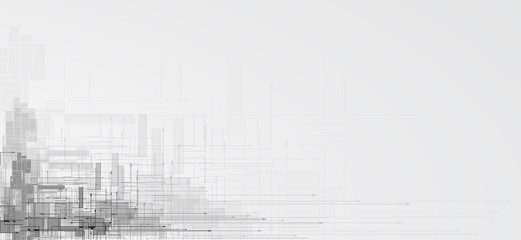 abstract technology background Business & development direction