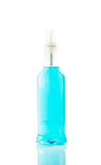 bottle of window cleaner for windows isolated
