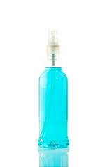 bottle of window cleaner for windows isolated