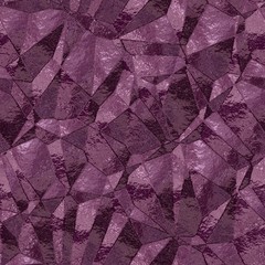 Abstract purple shiny triangles seamless background