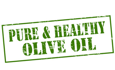 Pure and healthy olive oil
