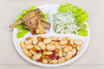 Food for aircraft