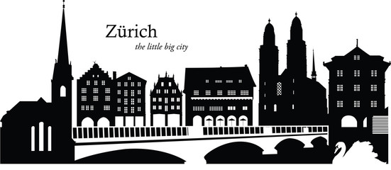 Obraz premium Zürich Cityscape