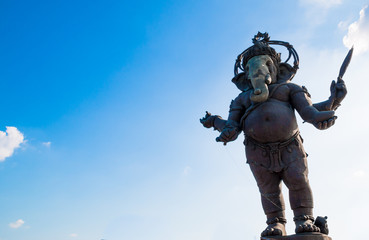 Fototapeta premium Ganesha, Hindu God statue