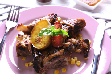 Grilled Lamb steak