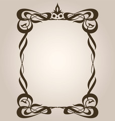 Classical Art Nouveau Frame