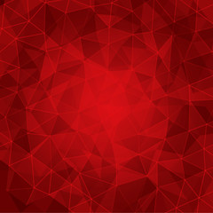 mosaic triangle background - vector illustration