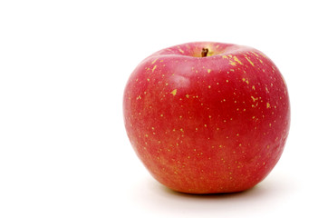 Fresh Japanese apple isolated