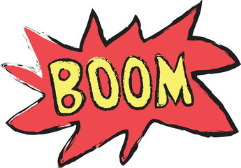 doodle Boom - Comic Speech Bubble