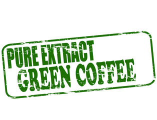 Pure extract green coffee