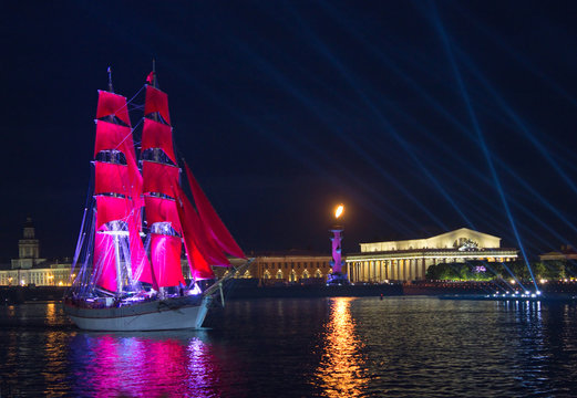 Celebration Scarlet Sails, St. Petersburg, Russia