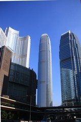 Fototapeta na wymiar immeubles de Hong Kong