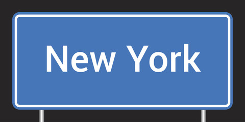New York City sign