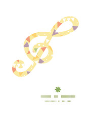 Vector party decorations bunting g_clef musical silhouette