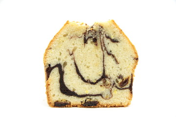Marble Cake with lemon