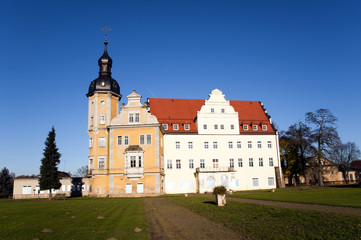 Fototapeta na wymiar Schloss Thallwitz