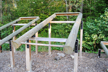 Fototapeta premium Bodybuilding in der Natur