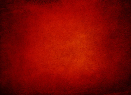 abstract red background or red paper, black vintage grunge backg
