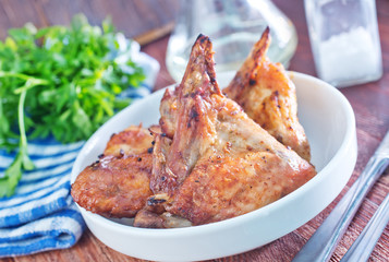 fried chicken wings