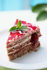 Cake withcream